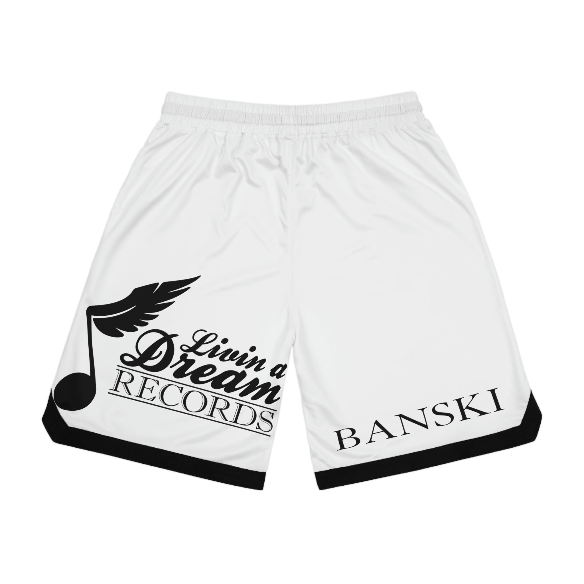 Livin A Dream Records / Banski - Basketball Rib Shorts