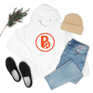 Banski B Logo Heavy Blend™ Hooded Sweatshirt