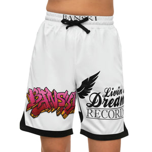 Livin A Dream Records / Banski - Basketball Rib Shorts